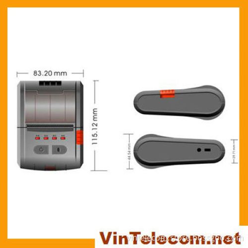 Mobile printer bluetooth with USB(RS232) + bluetooth interfaces